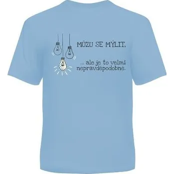 ALBI Pánské tričko - Můžu se mýlit, vel. L