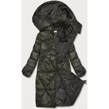 Dámská bunda v army barvě pro přechodné období (YP-22081-6) odstíny zelené S (36)