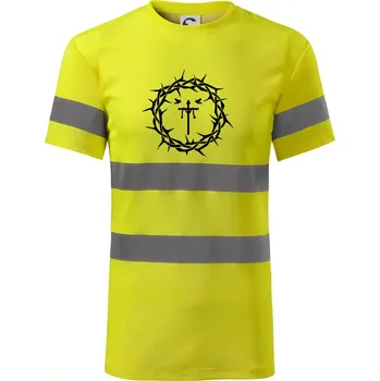 Pánské oblečení Jesus zmrtvýchvstání - Triko reflexní - HV PROTECT - 3XL ( Neonově žlutá )