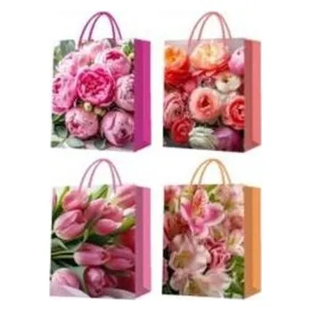 Set školních potřeb Torba prezentowa Kwiaty MIX