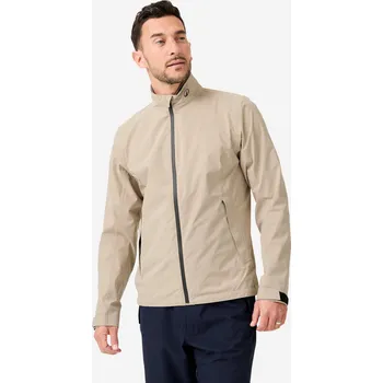 INESIS Pánská golfová nepromokavá bunda do deště RW500 XL BÉŽOVÁ