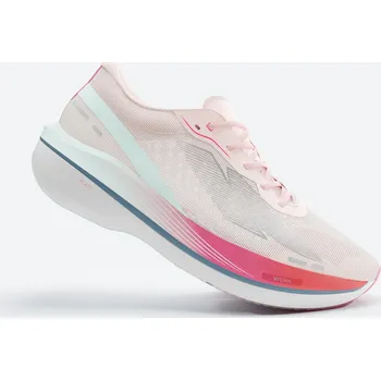 Dámská běžecká obuv KIPRUN Dámské běžecké boty s karbonovým plátem KD900X.2 37 RŮŽOVÁ|ČERVENÁ