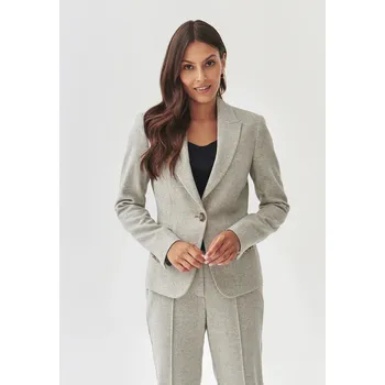 Dámské sako Tatuum DÁMSKÉ PLÁTĚNÉ SAKO SE VZOREM RYBÍ KOSTI - AGNES