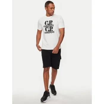 Pánské kraťasy C.P. Company Sportovní kraťasy 18CMSB101A110044G Černá Regular Fit XXL