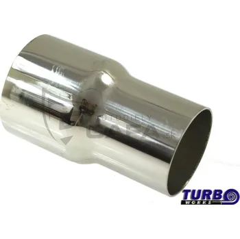 Koncovka výfuku Redukce výfuku z nerezové oceli 63 mm - 70 mm