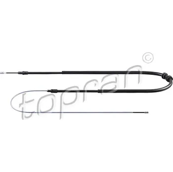 Lanko parkovací brzdy Tažné lanko, parkovací brzda, 631 766