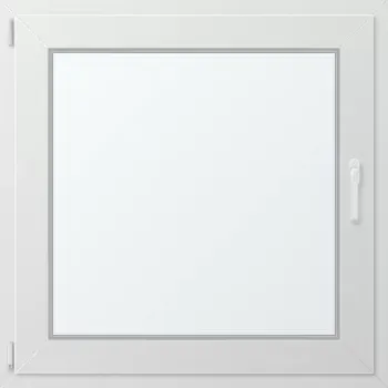 Okno Jednokřídlé plastové okno levé 110x110