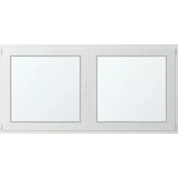 Okno Dvoukřídlé plastové okno levé 200x110