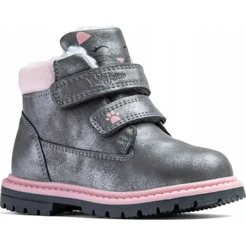 Dámská zimní obuv Dívčí kotníkové Kotníkové Boty Wojtyłko , zateplené, 21