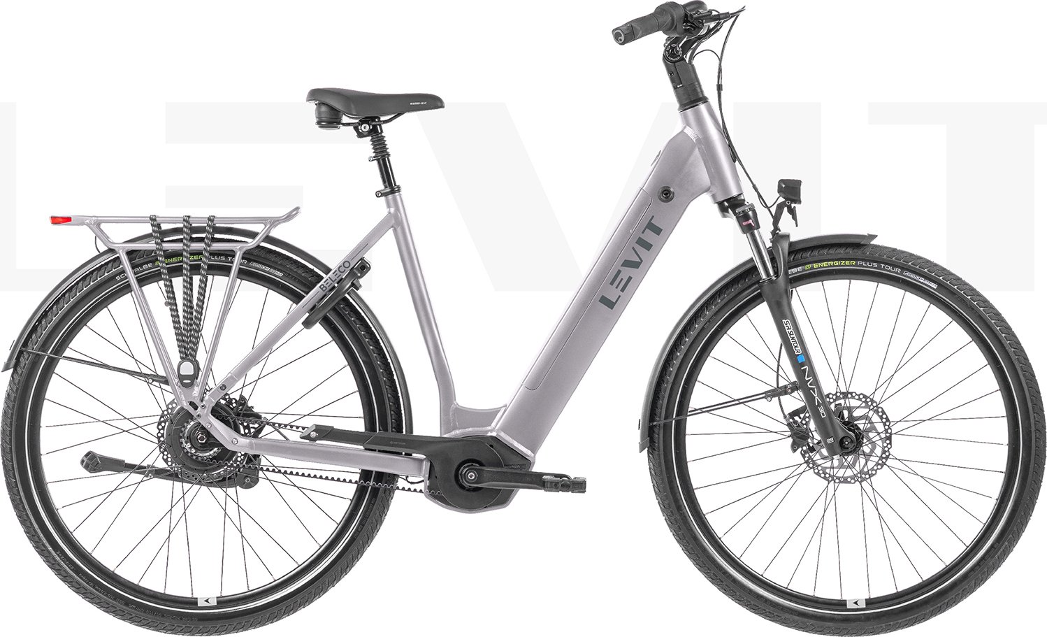 Elektrokolo eCity LEVIT BELECO 3 lowstep 28"725 Wh champagne Rám: 50