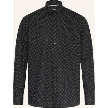 Eterna Pánská Košile Comfort Fit, černá / bílá, 43