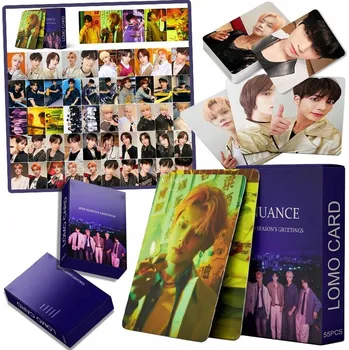 Obraz 55 SZT NOWY IDOL ALBUM PERIFERNÍ PLAKATÓW ZDJĘĆ KART LOMO TX-2024