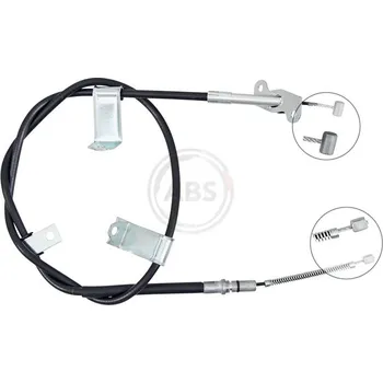 Lanko parkovací brzdy Tažné lanko, parkovací brzda, K14126