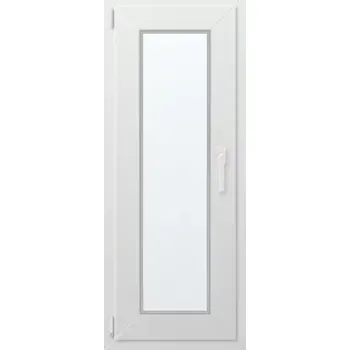 Okno Jednokřídlé plastové okno levé 130x50