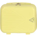Cestovní plastový kufr Mervin velikost XS, světle žlutý