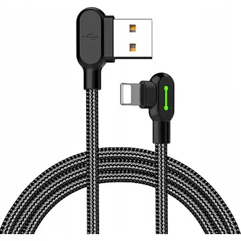 Datový kabel Kabel McDodo USB - Apple Lightning 1,8 m černý