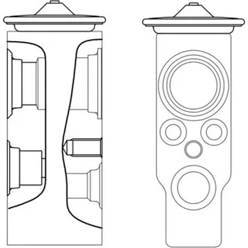 Ventil klimatizace Expanzní ventil, klimatizace, AVE 7 000S