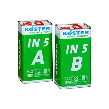 Hydroizolace Köster IN 5 · 10 kg · PU injektážní pryskyřice, elastické těsnění trhlin