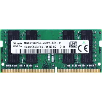 Operační paměť SK hynix DDR4 2666MHz 16GB SODIMM CL19 HMA82GS6DJR8N-VK