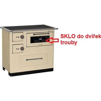 Příslušenství pro sporák MBS - sklo do dvířek trouby I00119 150x360mm, sporák SD 10 NEW LINE _ 112963