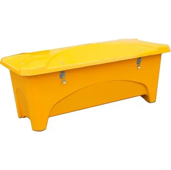 Zahradní úložný box Venkovní úložný box, 475 l, žlutý
