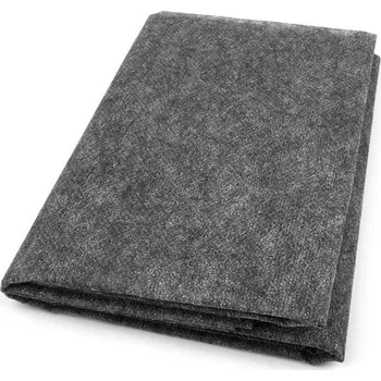 Novopast 20-80g/m šíře 0,9x1 m netkaná nažehlovací textilie Velikost: 20+15g/m2 šedá