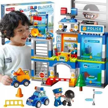 ostatní stavebnice Stavebnice City Action Policejní stanice s vězením 175 dílů