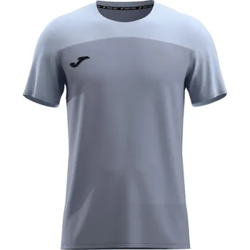 Pánské tričko Joma Challenge Short Sleeve T-shirt Grey Blue Oblečení pánské: L