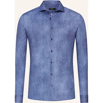 Pánská košile Desoto Pánská Žerzejová Košile Slim Fit, tmavě modrá, 39
