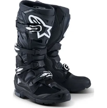 Moto obuv Boty TECH 7 ENDURO, ALPINESTARS (černá antracit/bílá) 2026 (Velikost: 49,5)