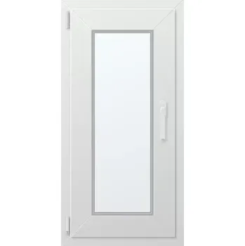 Okno Jednokřídlé plastové okno levé 90x60