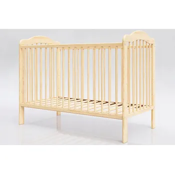 Dětská postýlka Postýlka kojenecké Alek borovicová 120x60 kousátka norma EU vysoká kvalita