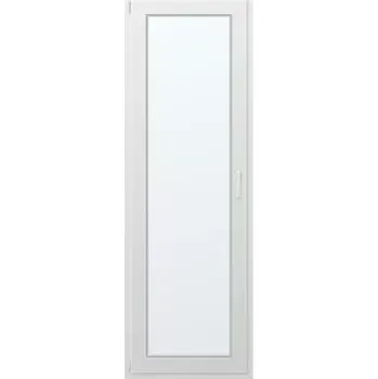 Vchodové dveře Jednokřídlé plastové balkonové dveře levé 80x230