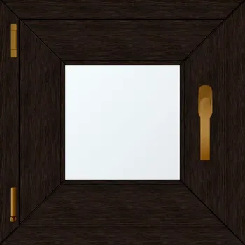Okno Jednokřídlé plastové okno levé 45x45