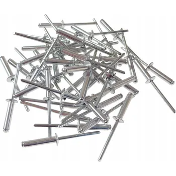 Nýt Hliníkové nýty DEDRA 11Y501 4.8x8 mm, 50 Ks