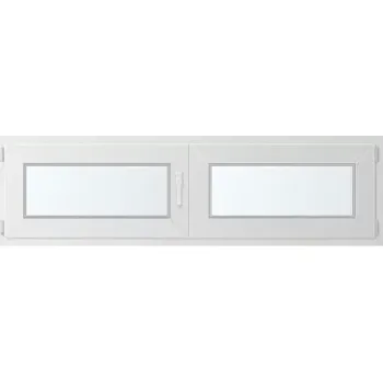 Okno Dvoukřídlé plastové okno levé 170x60