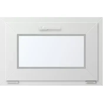 Okno Jednokřídlé plastové sklopné okno 40x70