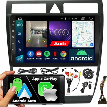 Autorádio AUTORÁDIO NCS RS-305 AUDI A6 C5 1997-2004 ANDROID NAVIGACÍ