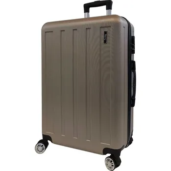 Bavy Cestovní kufr skořepinový 24" Stripes Gold beige