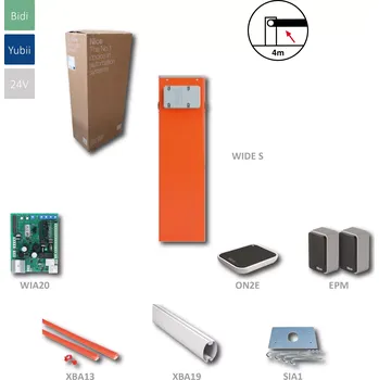 WIDES 4,15 m Kit - sada rychlé automatické závory WIDE-S s ramenem a příslušenstvím