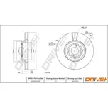 Brzdový kotouč, DP1010.11.0858