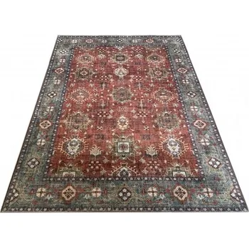 Koberec Makro Abra Kusový koberec FLANNEL PRINTED Y-186 Klasický červený Rozměr: 200x250 cm