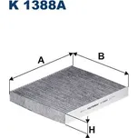 Filtr, vzduch v interiéru, K 1388A