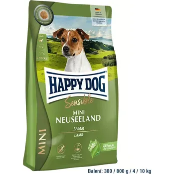 Krmivo pro psa Happy Dog Sensible Mini Neuseeland 800 g
