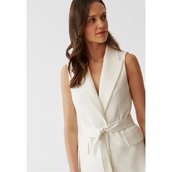 Dámská vesta Tatuum ELEGANTNÍ DÁMSKÁ VESTA SE ZAVAZOVÁNÍM - LAMKINA