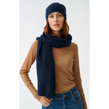 Šála Tatuum DÁMSKÁ PLETENÁ ŠÁLA MOKAR