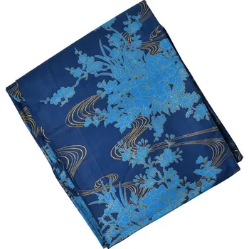 Yukata modrá s dekorem, M