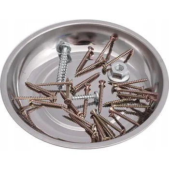 MAGNETICKÁ MISKA DO DÍLNY, ZÁSOBNÍK NA ŠROUBKY, MATICE, VRUTY A NÁŘADÍ