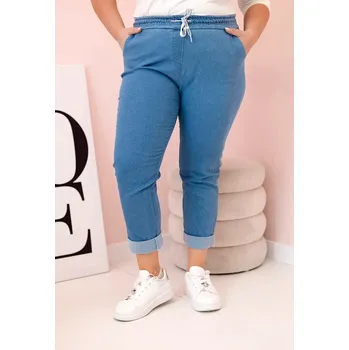 Dámské džíny Kesi Dámské džínové kalhoty itildus modrá 5XL