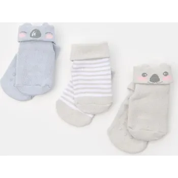 Sinsay - Ponožky 3 kusy - vícebarevná - 683DS-MLC - 683DS-MLC-R22